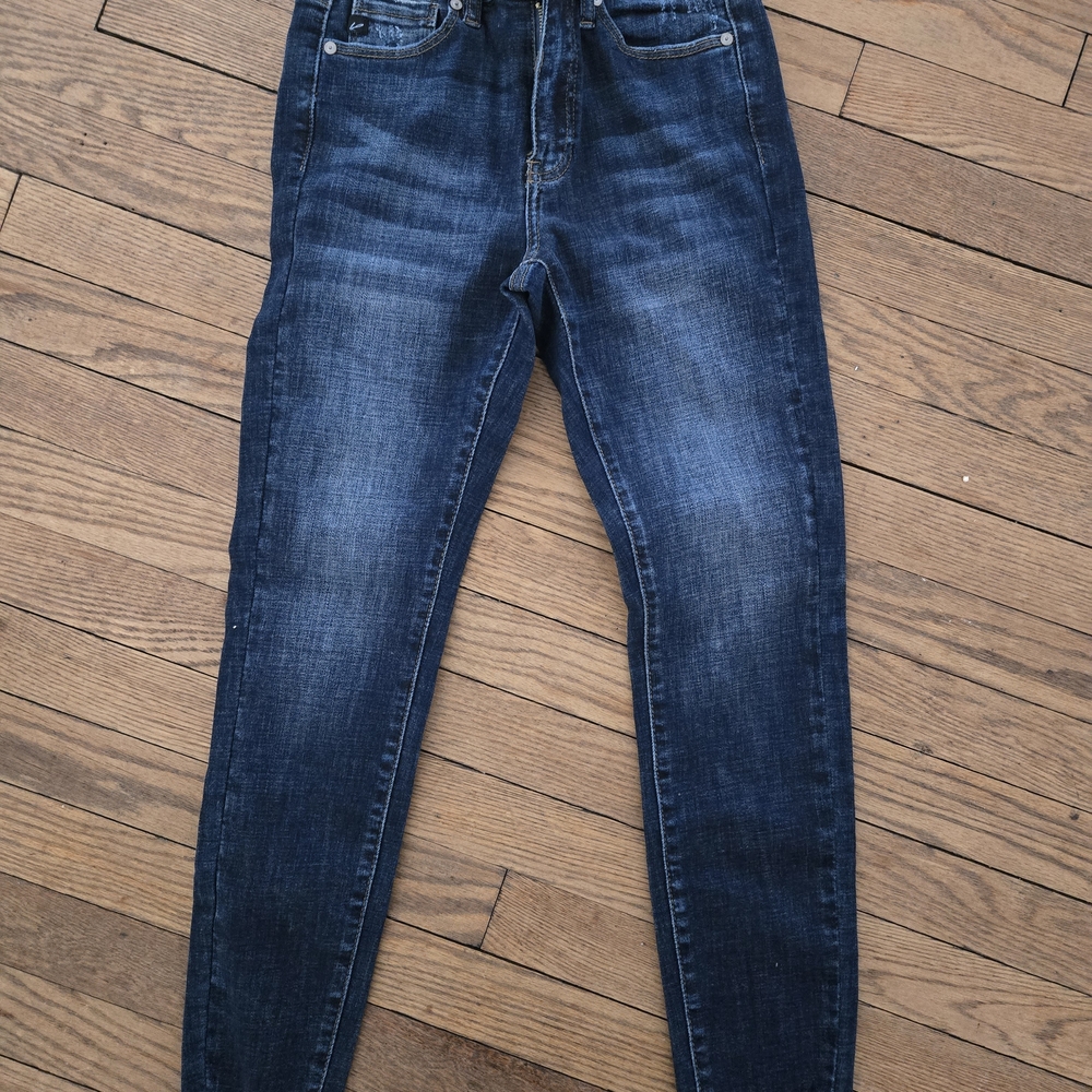 Dark Blue Denim Jeans